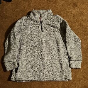 Weatherproof Vintage Gray Fleece Pullover Top Size XL Soft Casual Outdoor